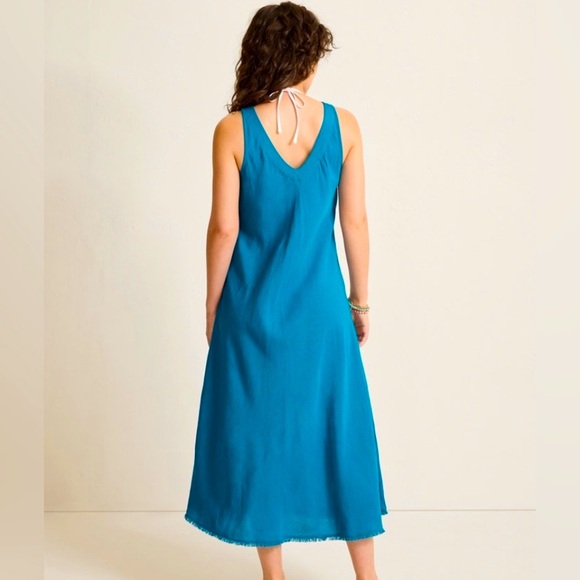 NWT Tommy Bahama St. Lucia Linen Blend Dress - Picture 2 of 9